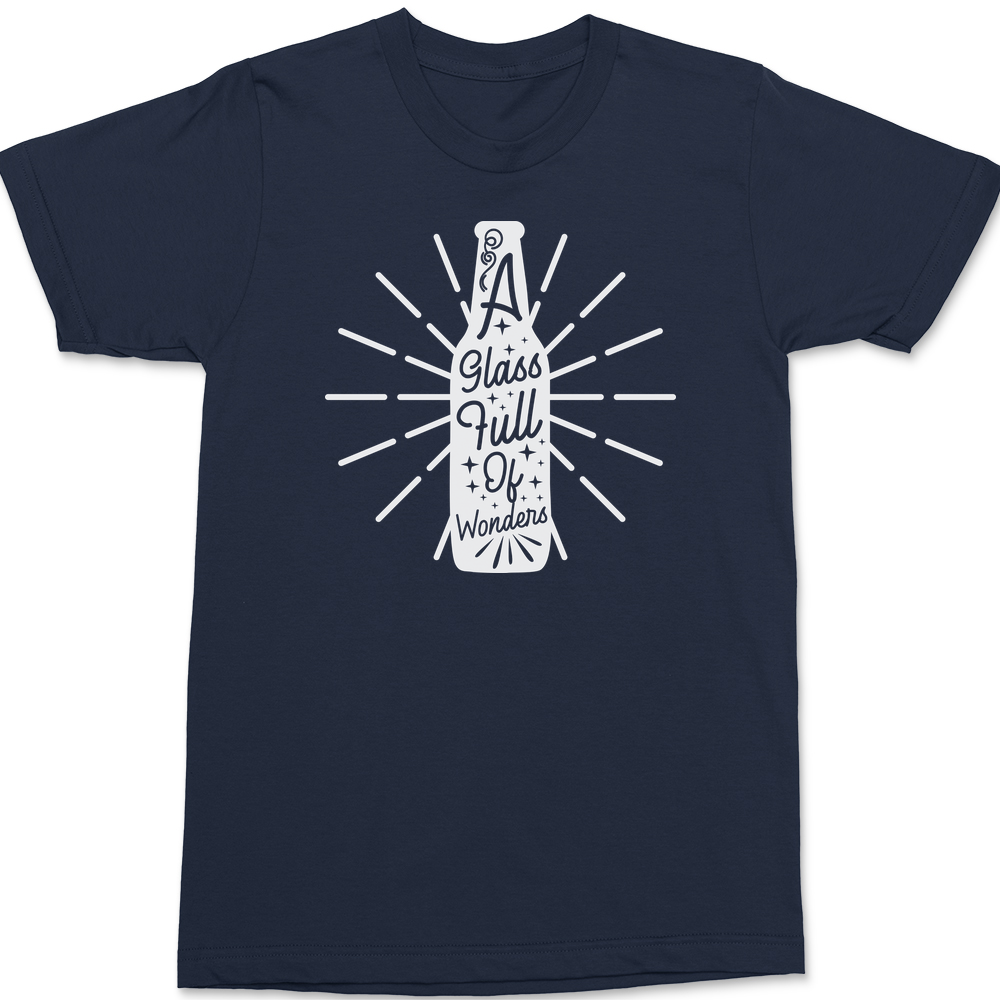 A Glass Full of Wonders T-Shirt NAVY
