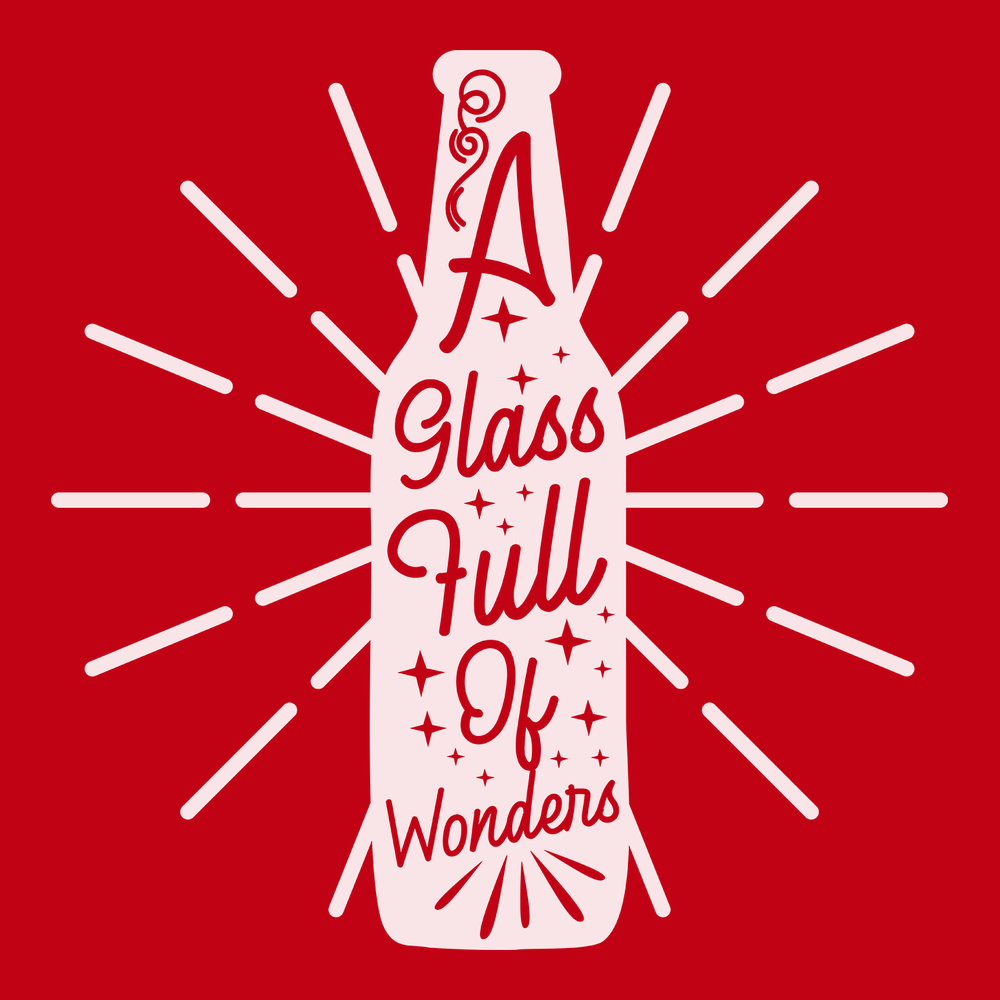 A Glass Full of Wonders T-Shirt RED