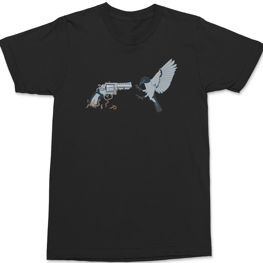 A Wormy Revenge T-Shirt BLACK