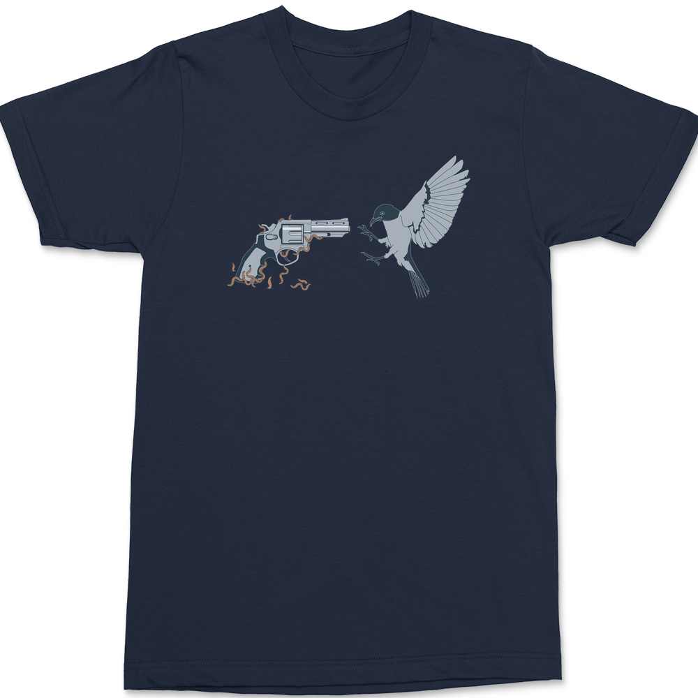 A Wormy Revenge T-Shirt Navy