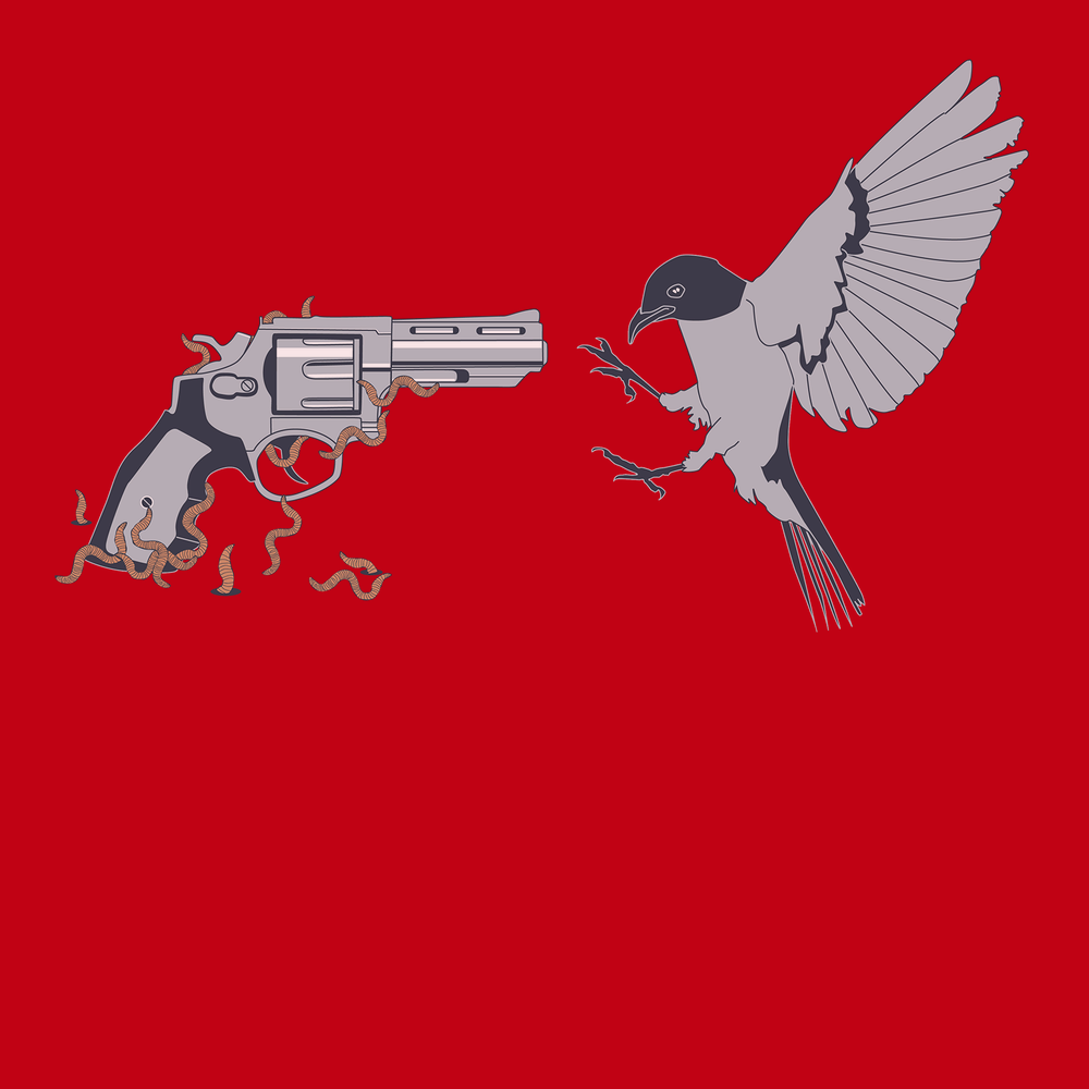 A Wormy Revenge T-Shirt RED