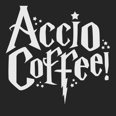 Accio Coffee T-Shirt BLACK