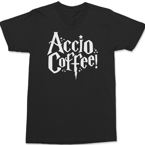 Accio Coffee T-Shirt BLACK