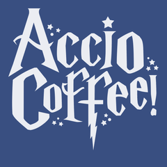 Accio Coffee T-Shirt BLUE