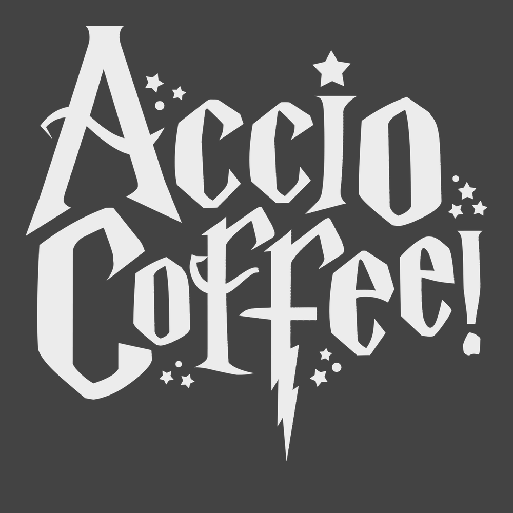 Accio Coffee T-Shirt CHARCOAL