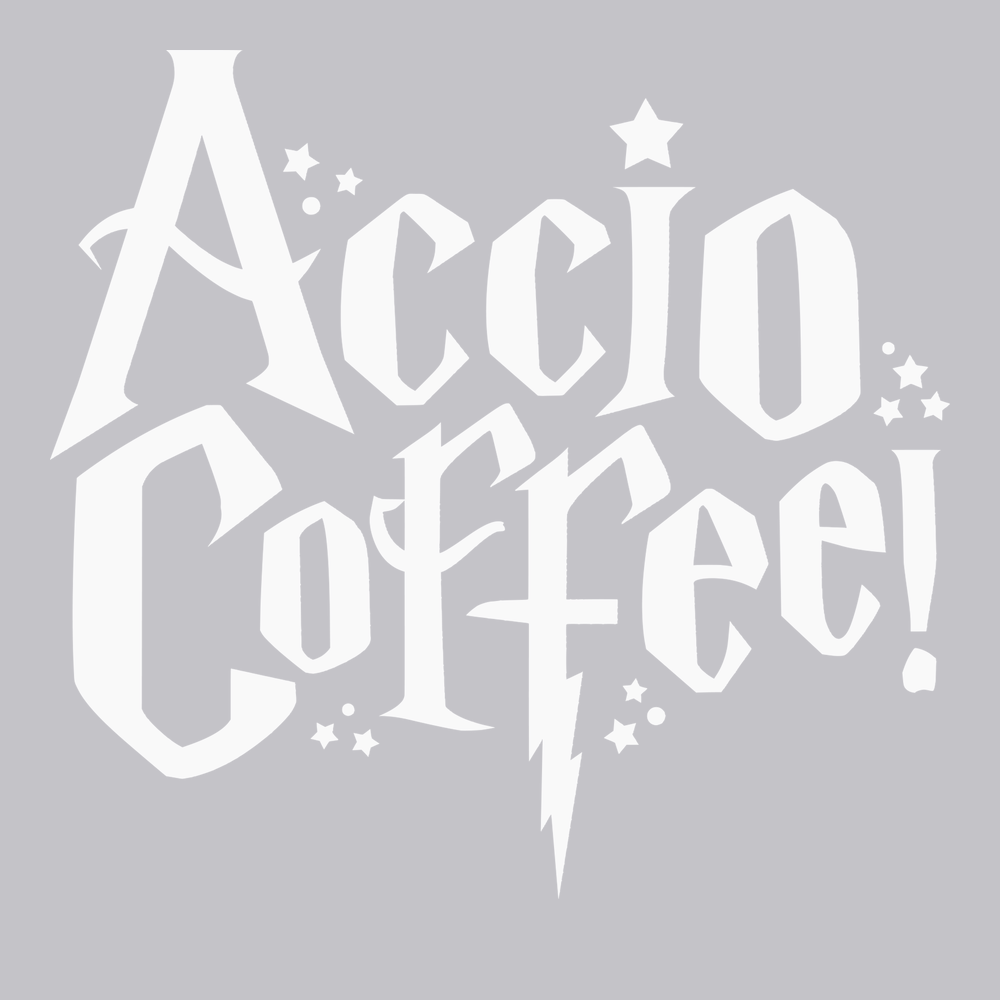 Accio Coffee T-Shirt SILVER
