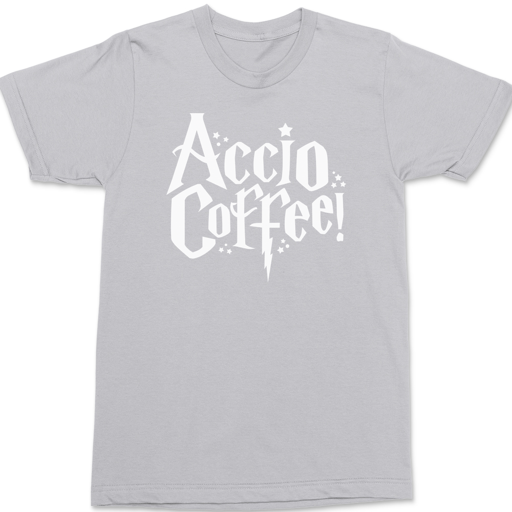 Accio Coffee T-Shirt SILVER