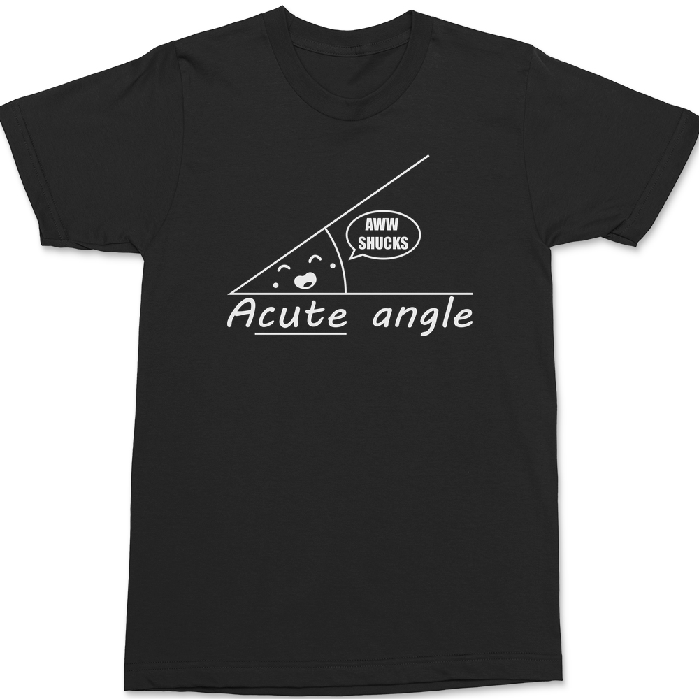Acute Angle T-Shirt BLACK