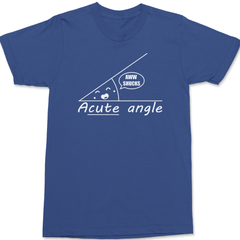 Acute Angle T-Shirt BLUE