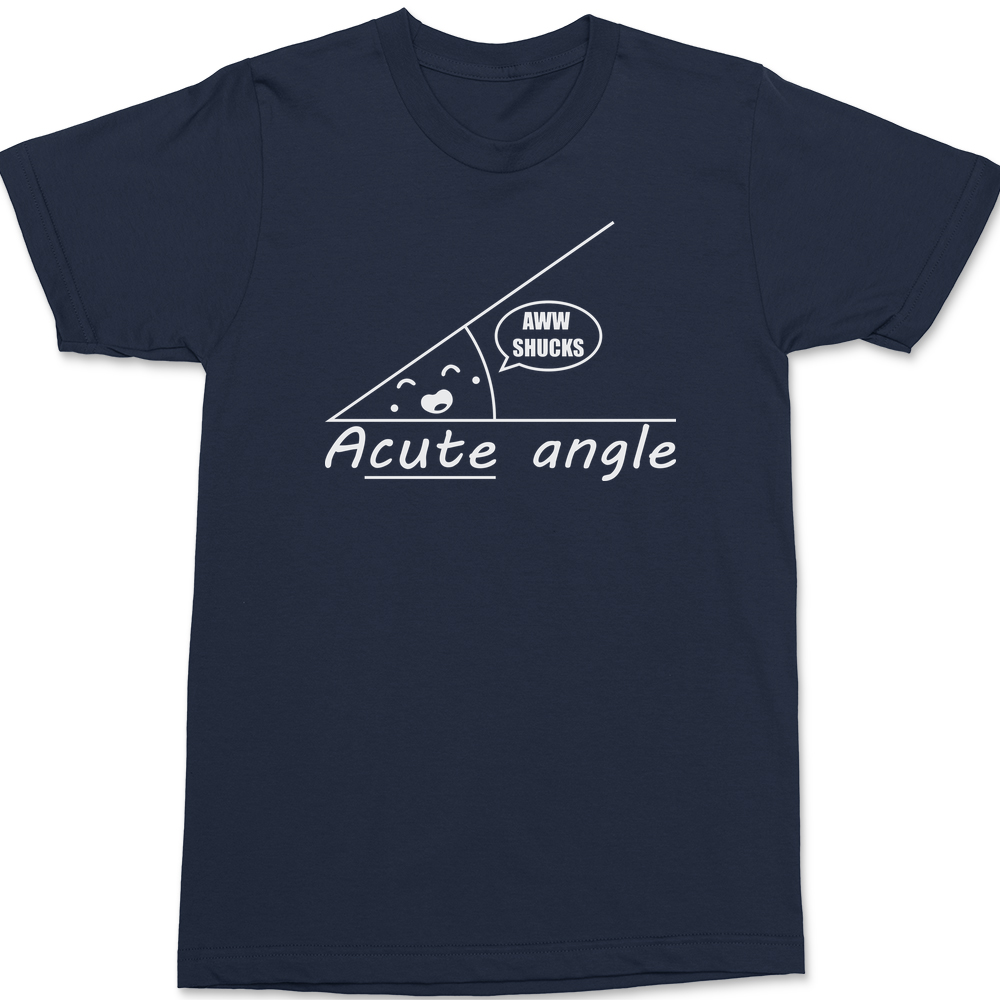 Acute Angle T-Shirt Navy