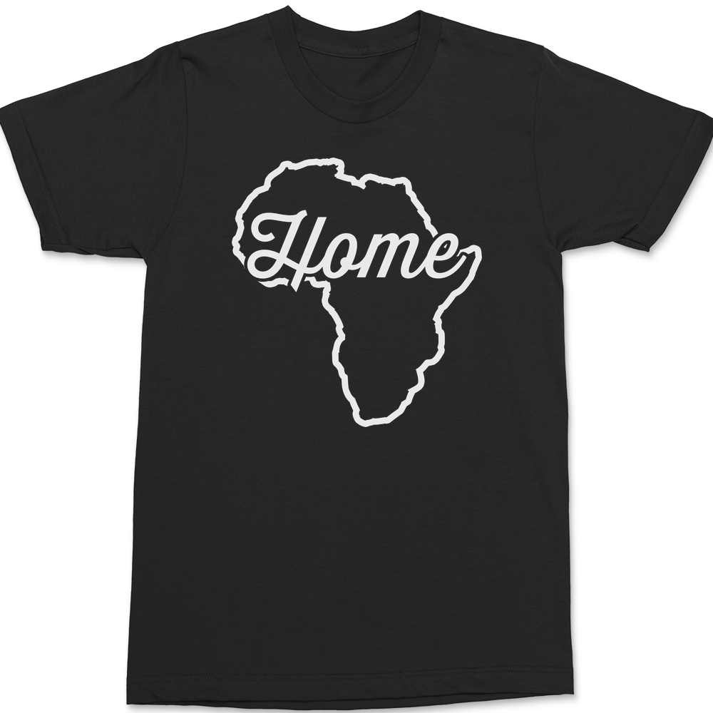 Africa Home T-Shirt BLACK