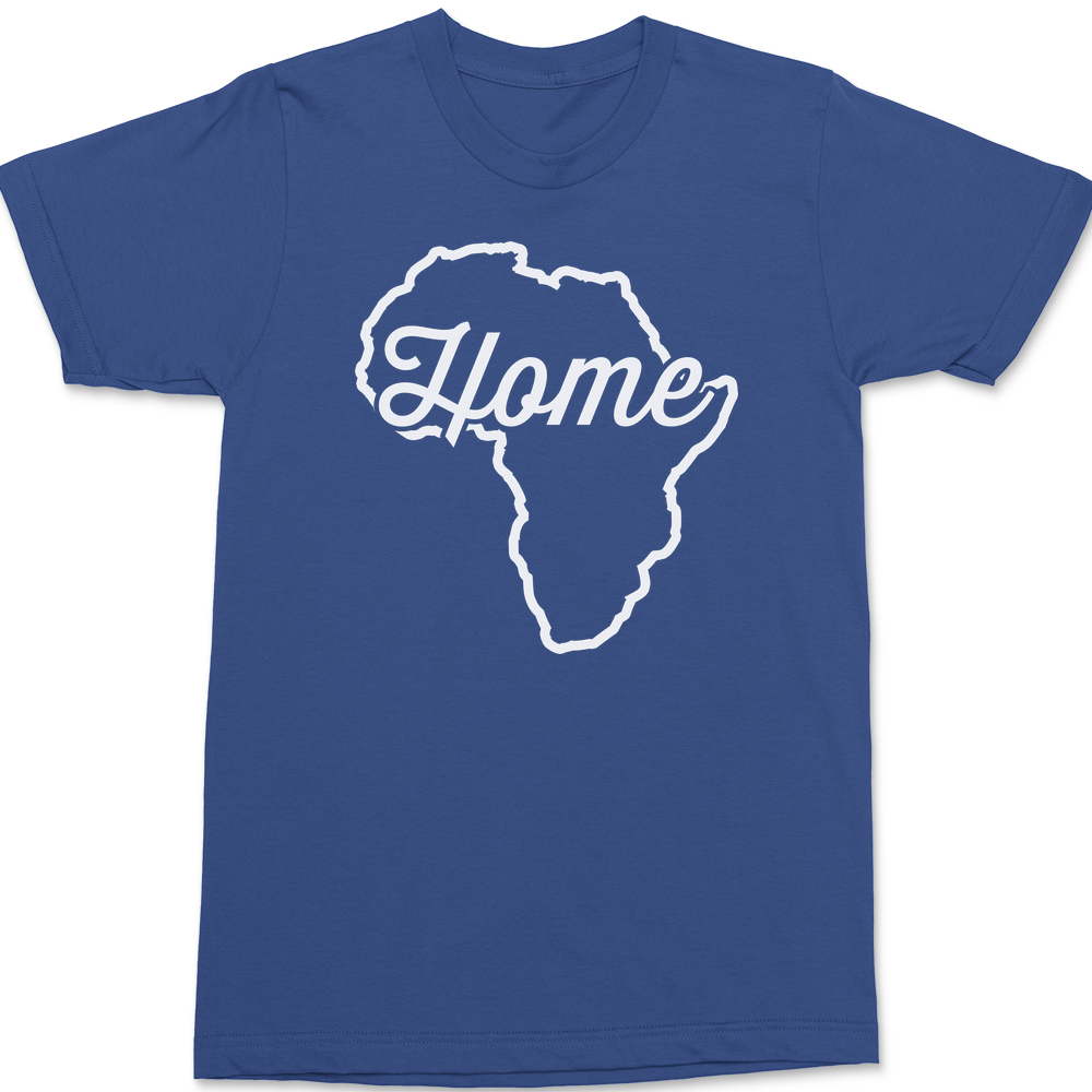 Africa Home T-Shirt BLUE