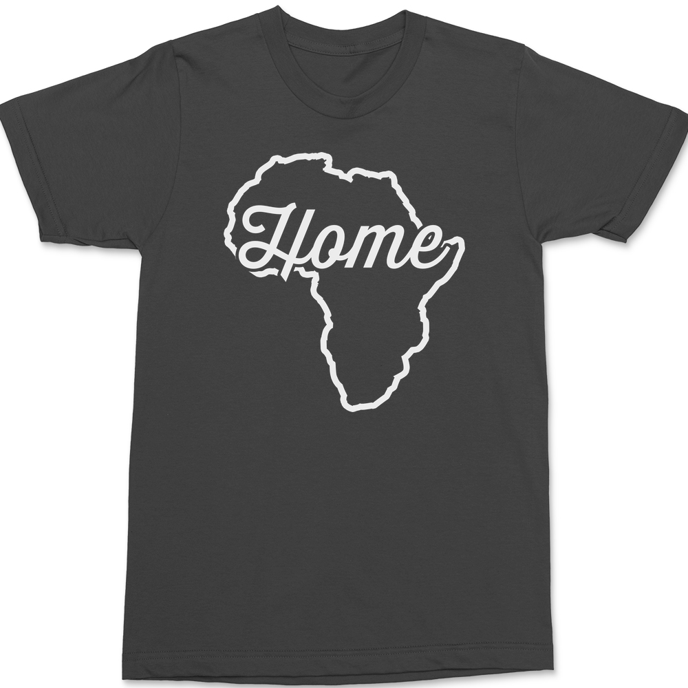 Africa Home T-Shirt CHARCOAL
