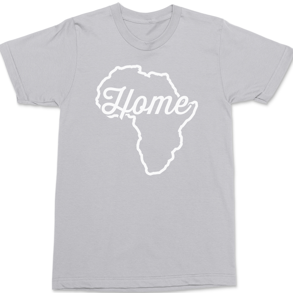 Africa Home T-Shirt SILVER