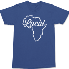 Africa Local T-Shirt BLUE