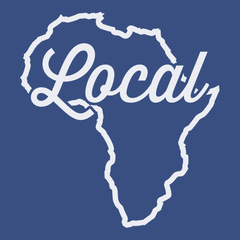 Africa Local T-Shirt BLUE