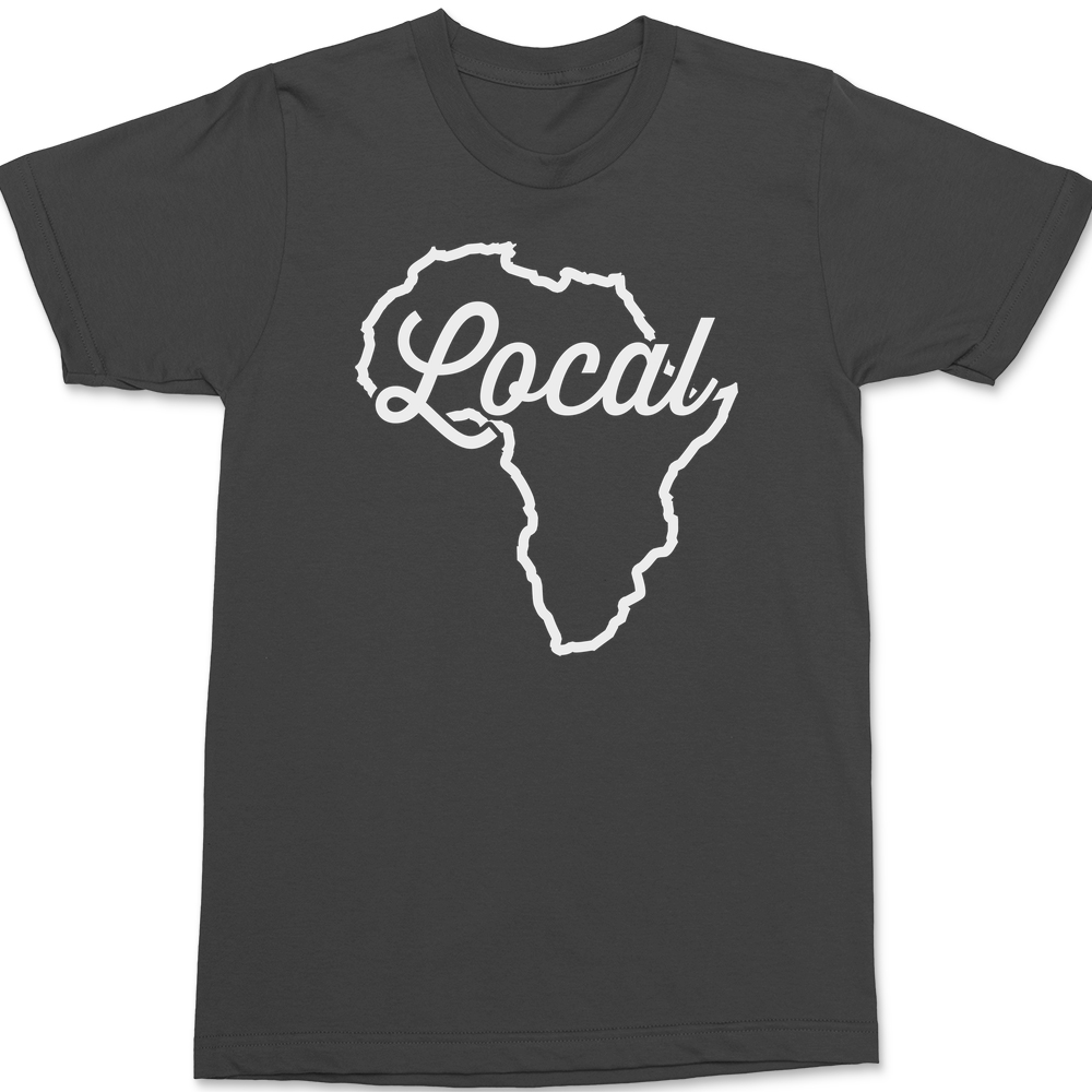 Africa Local T-Shirt CHARCOAL