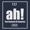 Ah The Element of Surprise T-Shirt Navy