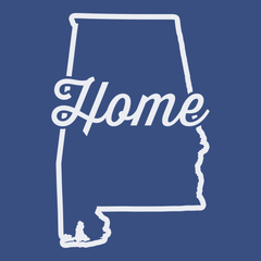 Alabama Home T-Shirt BLUE