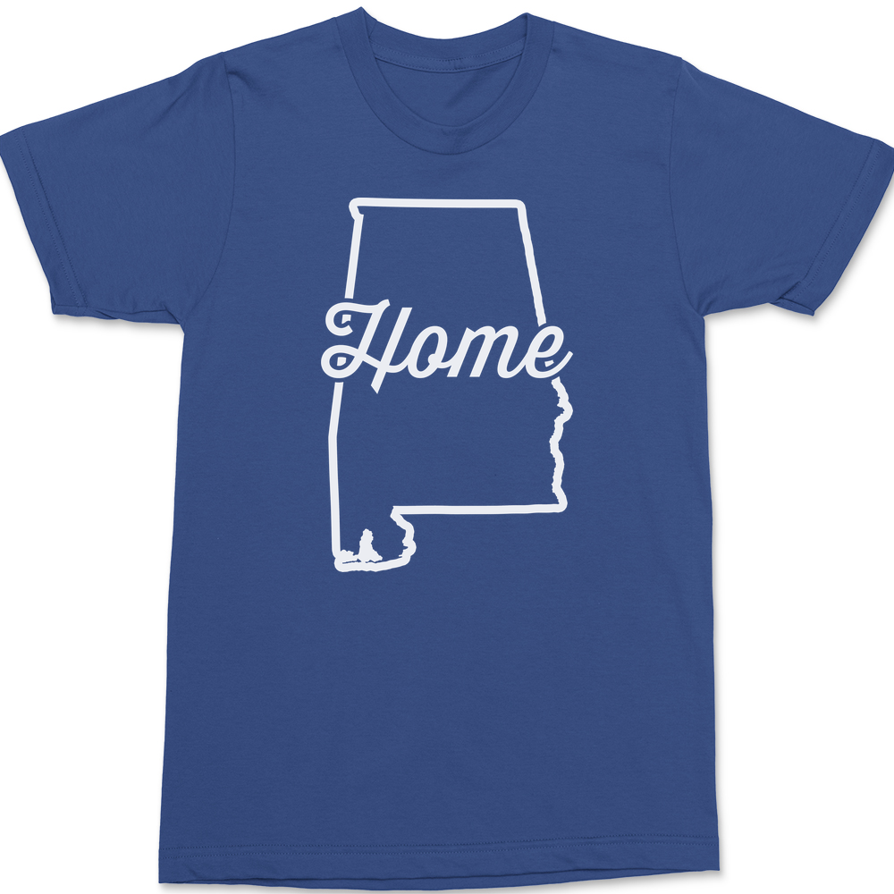 Alabama Home T-Shirt BLUE