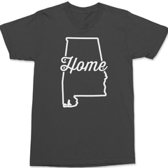 Alabama Home T-Shirt CHARCOAL