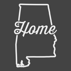 Alabama Home T-Shirt CHARCOAL