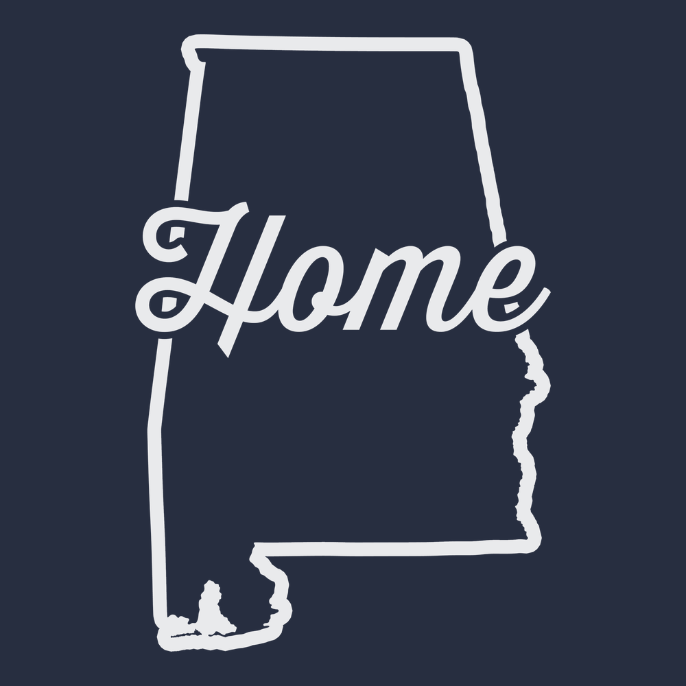 Alabama Home T-Shirt NAVY