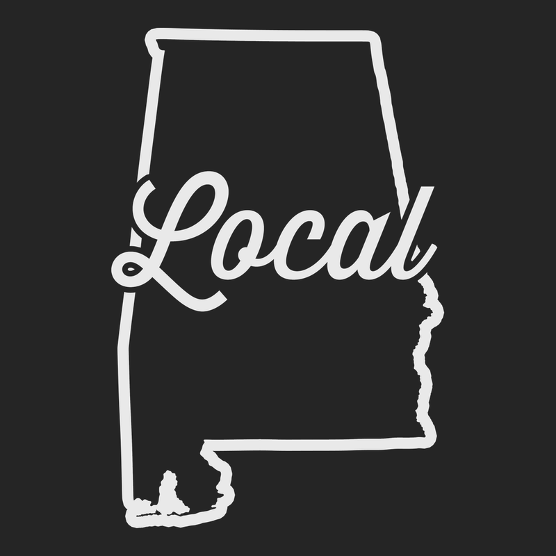 Alabama Local T-Shirt BLACK