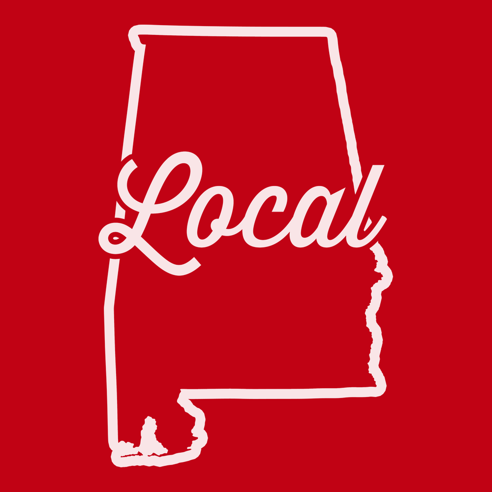 Alabama Local T-Shirt RED