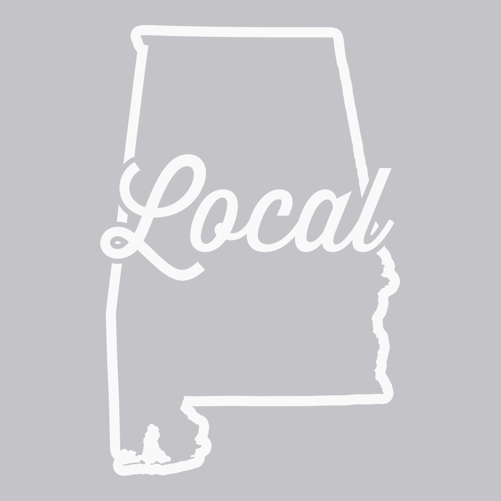 Alabama Local T-Shirt SILVER