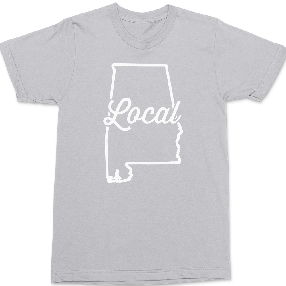 Alabama Local T-Shirt SILVER