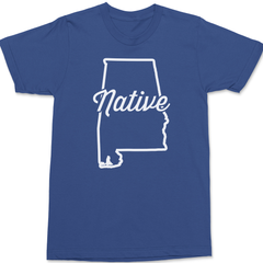 Alabama Native T-Shirt BLUE