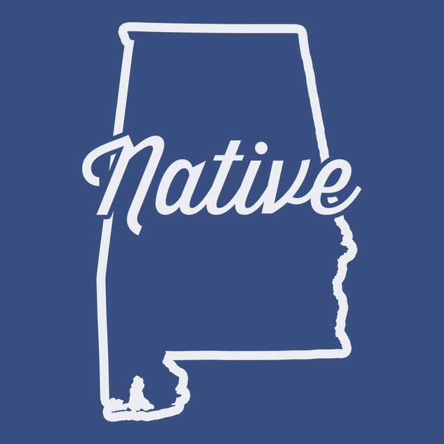 Alabama Native T-Shirt BLUE