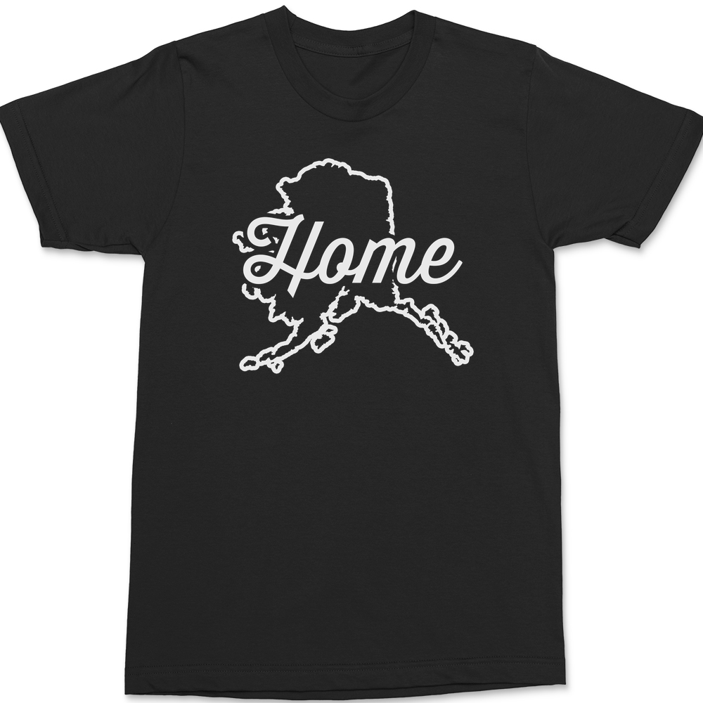 Alaska Home T-Shirt BLACK