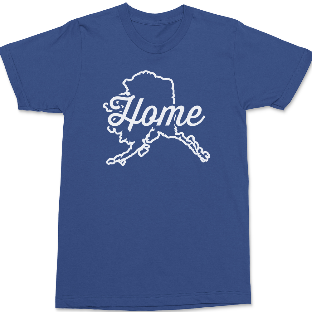 Alaska Home T-Shirt BLUE