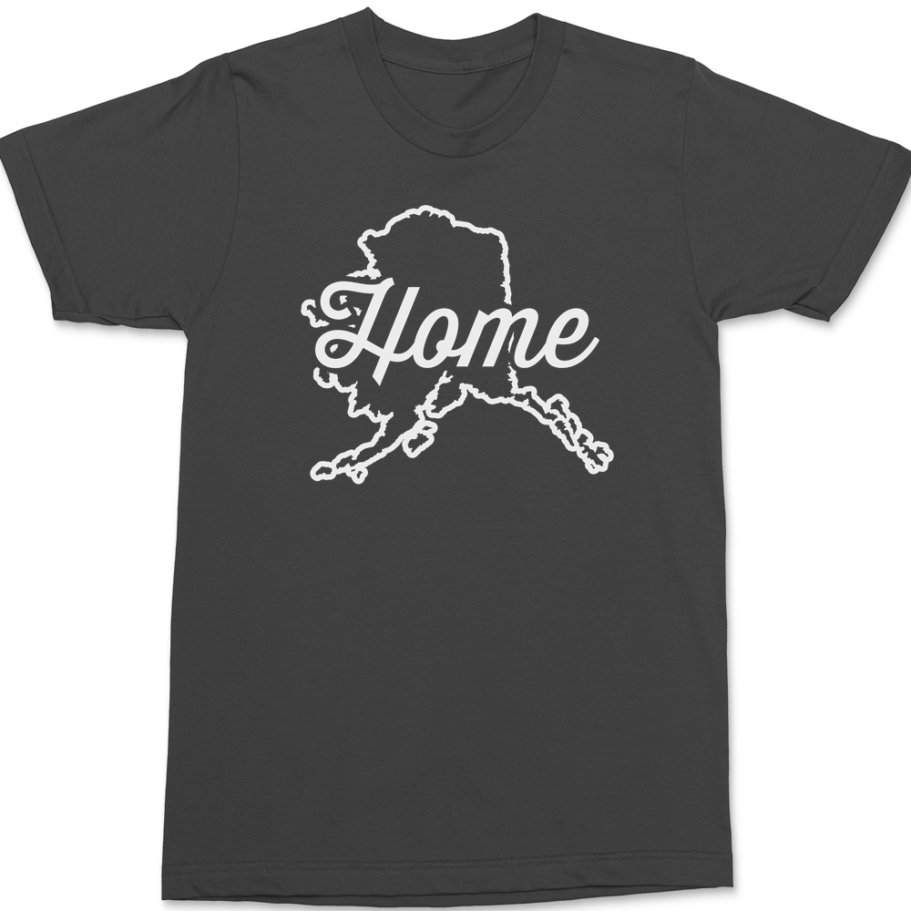 Alaska Home T-Shirt CHARCOAL