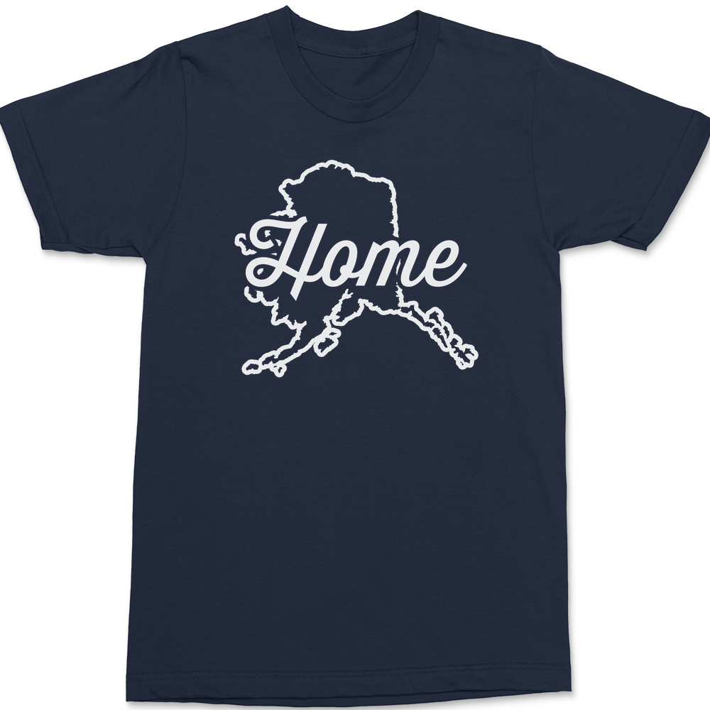 Alaska Home T-Shirt NAVY