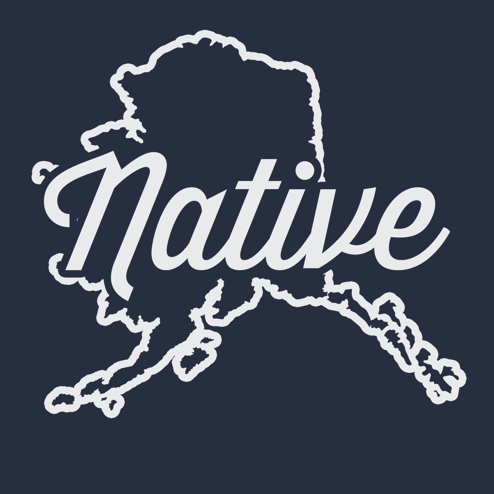 Alaska Native T-Shirt NAVY