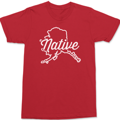 Alaska Native T-Shirt RED