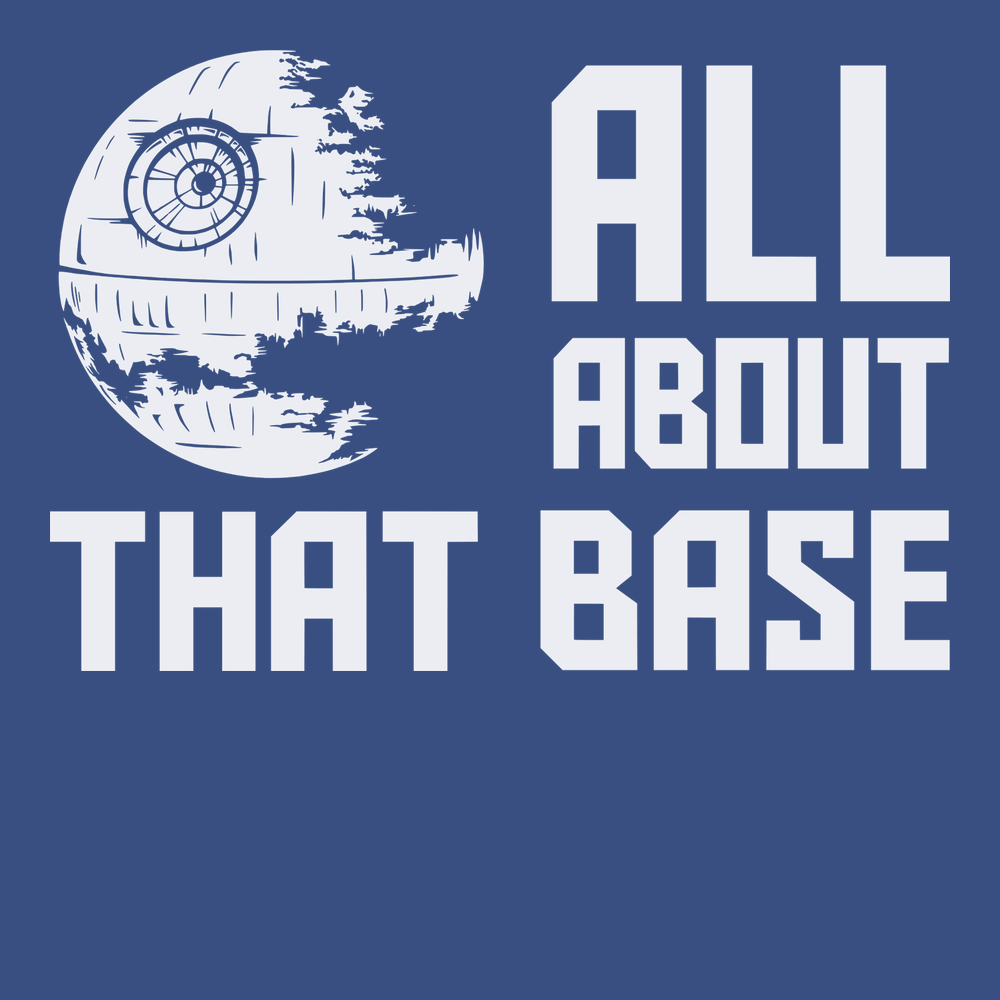 All About That Base T-Shirt BLUE