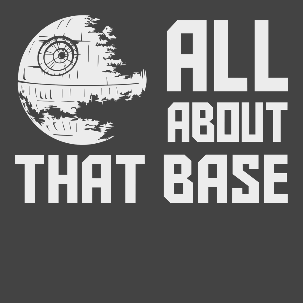 All About That Base T-Shirt CHARCOAL