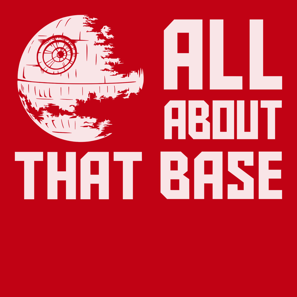 All About That Base T-Shirt RED