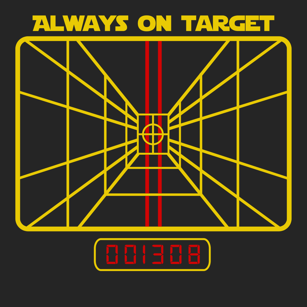 Always On Target T-Shirt BLACK