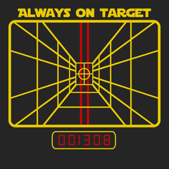 Always On Target T-Shirt BLACK