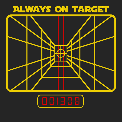 Always On Target T-Shirt BLACK