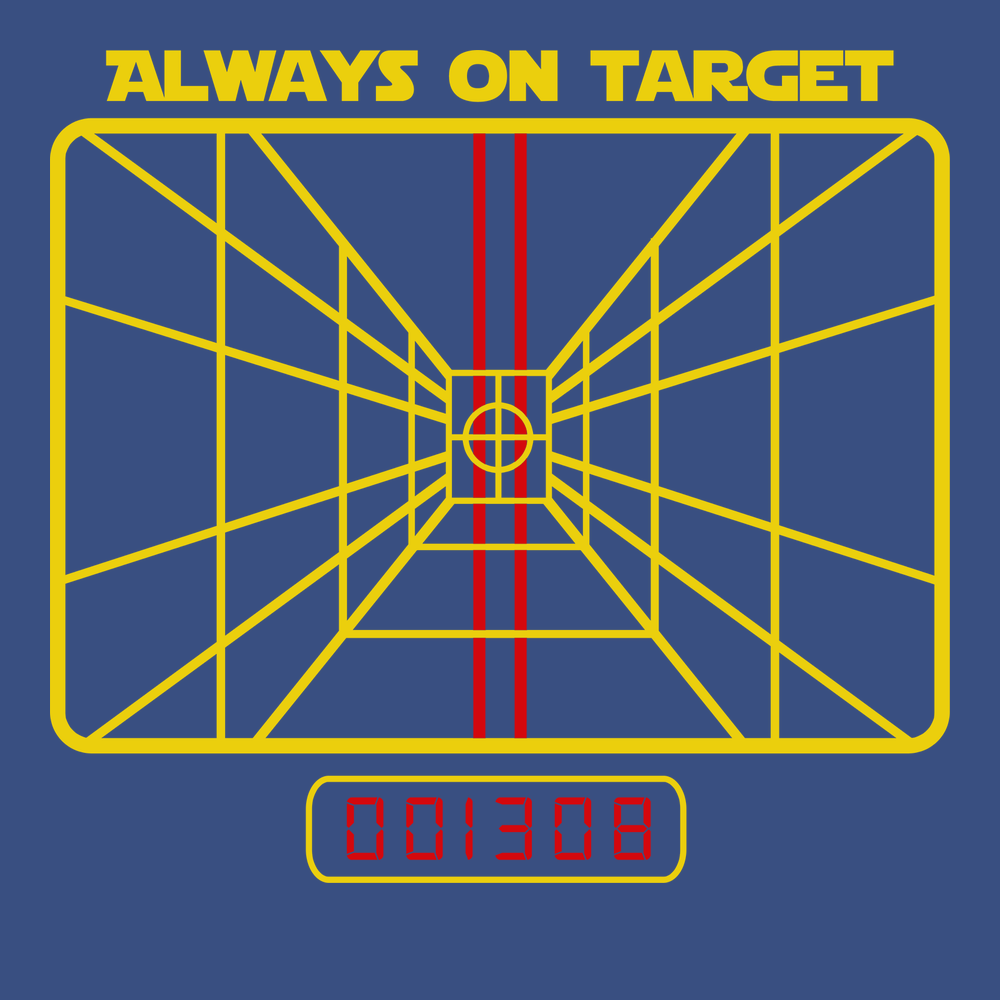 Always On Target T-Shirt BLUE