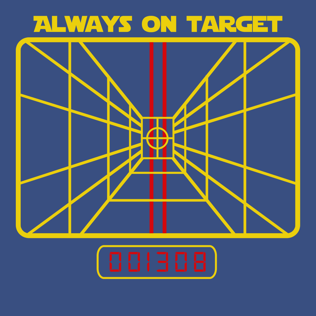 Always On Target T-Shirt BLUE