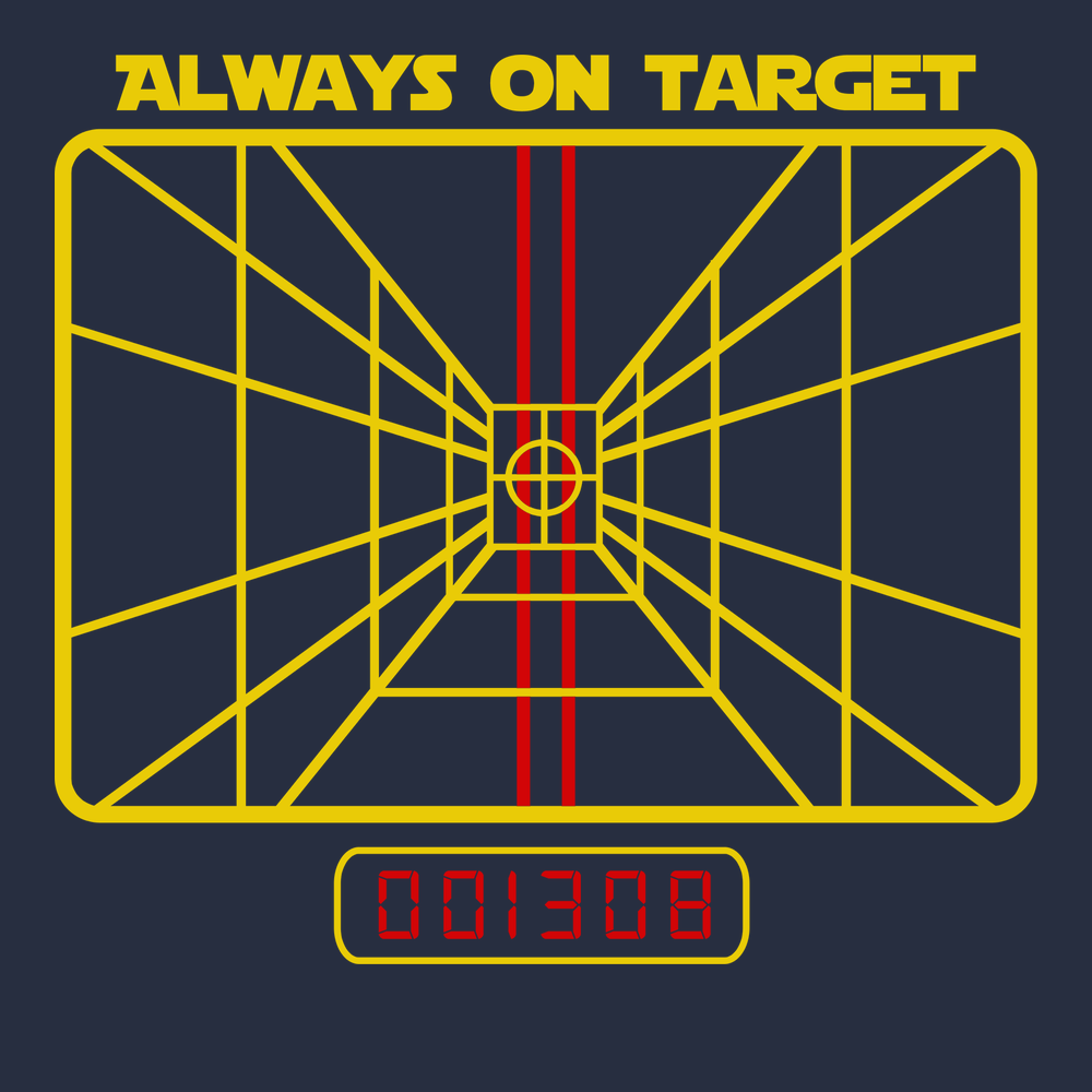 Always On Target T-Shirt Navy