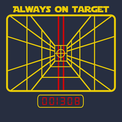 Always On Target T-Shirt Navy