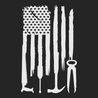 American Tools Flag T-Shirt BLACK